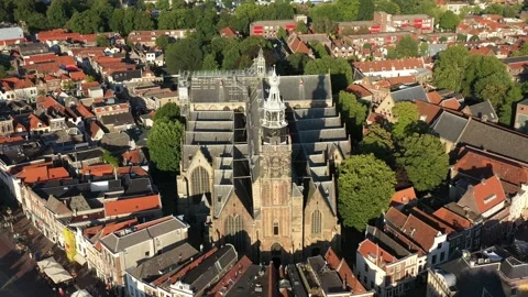 128 - Gouda - St Jan Stock Footage 228688111