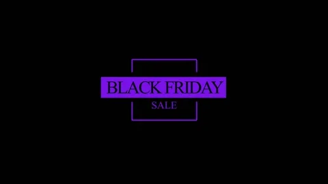 129 Animation Text Motion Graphics Black Friday v14 Stockbeeldmateriaal 138581239
