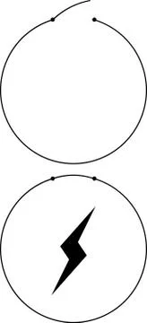 ON OFF Stock Illustration