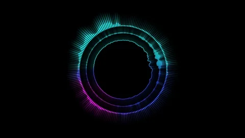 12.Audio Visualizer Stock Footage 107451831