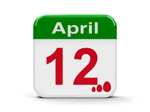 12th April Easter Stock Illustration