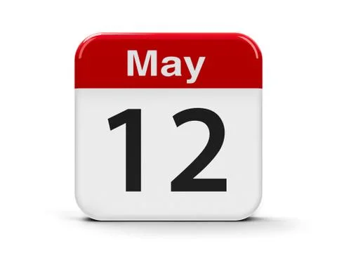12th May Stock Illustration