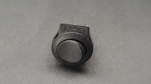 A 12v toggle switch Stock Footage 245000747
