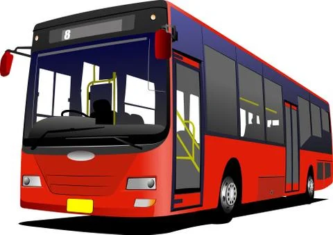 13 bus1 Stock Illustration