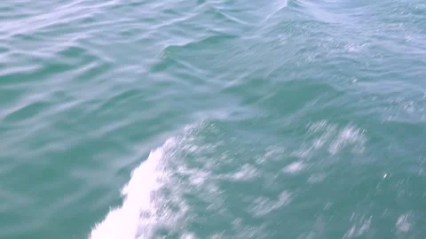 1/3 Sea Waves view from ship Stock Footage 204016045