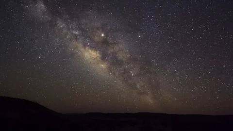 13 second 4K video of the Milky Way Stock Footage 106506589