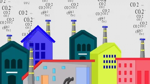 13. smoke co2 Stock Footage 307199804