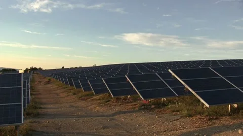 13. Solar Power Panels Stock Footage 8679872