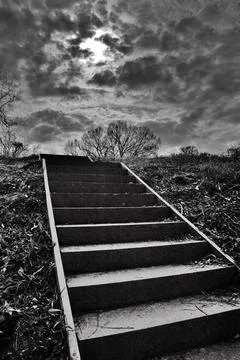 13 Steps to Catastrophe Stock Photos