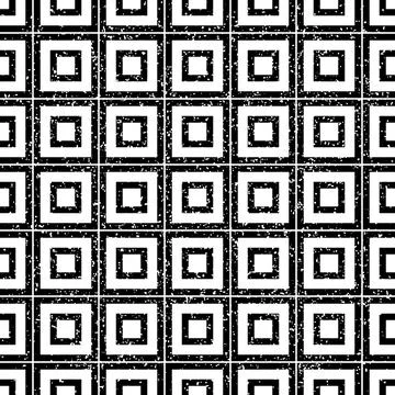 1302 Seamless pattern with  white squares Stock Illustration