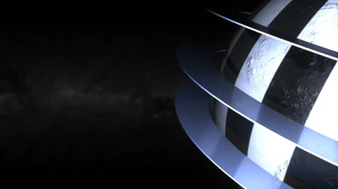 (1304) Global Business Technology Background Rotating Logo Animation Loop Vídeos de archivo 33402368