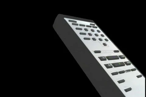 1317 tv remote transition Stock Footage 844521
