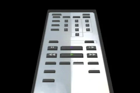 1318 tv remote transition Stock Footage 844519