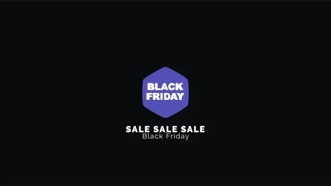 132 Animation Text Motion Graphics Black Friday Vidéo 138581366