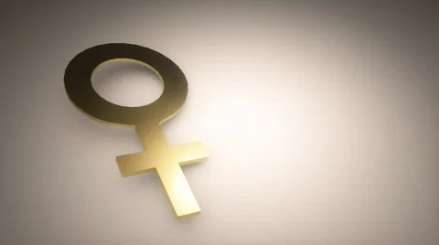 133 gender symbolic sex sexes male female Stock Footage