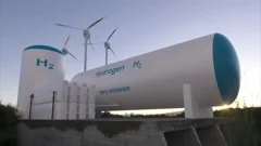 Hydrogen renewable energy production - hydrogen gas for clean electricity sol