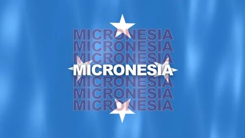 138-micronesia-with-text-4k.mp4 Stockbeeldmateriaal 346332152
