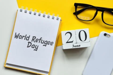 World Refugee Day 20 twentieth june Month Calendar Concept on Wooden Blocks. Close up. xkwx twentieth, 20, World, Refugee, june, month, summer, day, calendar, sign, symbol, text, organizer, planner, idea, remind, holiday, event, number, diary, deadline, date, daily, concept, schedule, business, background, reminder, object, style, wall, time, vintage, space, week, white, wooden, year, table, agenda, retro, page, office, monthly, modern, design, conceptual