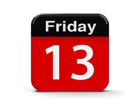 13th Friday 库存插图