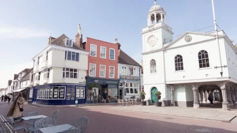13th May 2026, The Guildhall in the historic town of Faversham, Kent England, UK Video stock 335388970