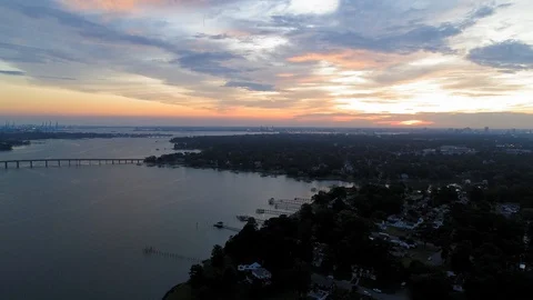 14 August Sunrise Hyperlapse Stock Footage 114236209