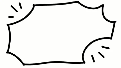 14. Sketchy Chat Frame Animation Handdrawn Text Container for Comic Dialogue Stock Footage 306864011