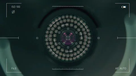 140 Animation Text Camera Security Glitch Effect Black Friday v1 Stock Footage 138581533