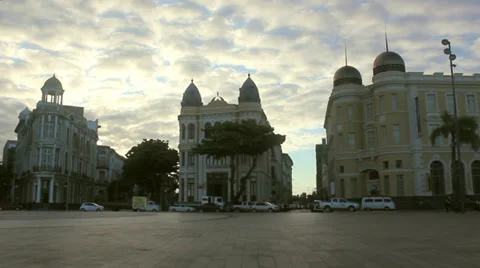 1404040 - Marco Zero, Rio Branco Square, Recife, Pernambuco, Brazil 스톡 동영상 37817846