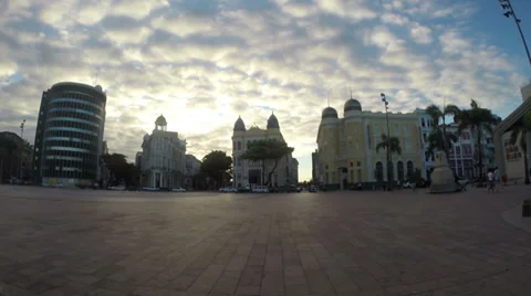 1404042 - Marco Zero, Rio Branco Square, Recife, Pernambuco, Brazil Video stock 37817882