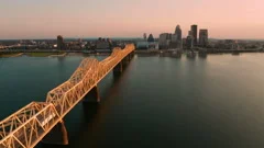 Louisville over Yellow Bridge Slide Left