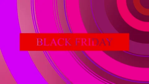 142 Animation Text Motion Graphics Black Friday v10 Vidéo 140649359