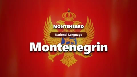 142-montenegro-language-4k.mp4 Stockbeeldmateriaal 346331985