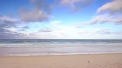 Beach sea sand and sky, Phuket beach sea, View of beach sea on sun light in the 