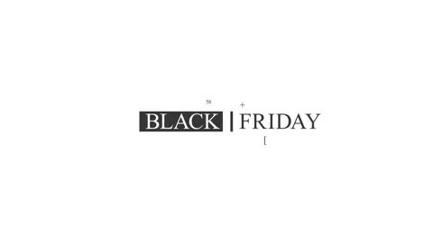 143 Animation Text Digital Glitch Black Friday v10 Video stock 140649659
