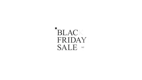 143 Animation Text Digital Glitch Black Friday v11 Vidéo 140649669
