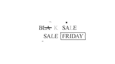 143 Animation Text Digital Glitch Black Friday v14 Video stock 140649698