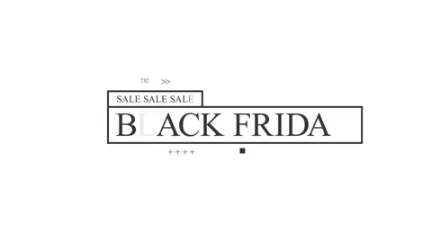 143 Animation Text Digital Glitch Black Friday v8 库存影片 140649761