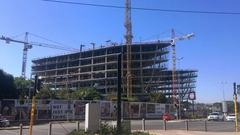 144 Oxford Under construction Stock Footage 105728845