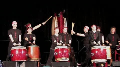 1440 Asian Drums 스톡 동영상 11139072