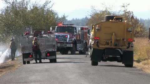 1440 Controlled Burn 44 Stock-Footage 12387145