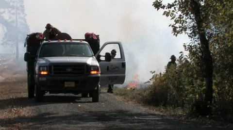 1440 Controlled Burn 8 스톡 동영상 12381116