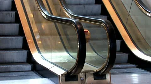 1440 Escalator Stock Footage 11421489