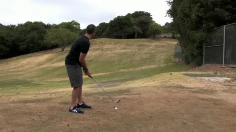 1440 Golfing 18 Stock Footage 11284539