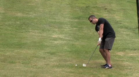 1440 Golfing 61 Stock Footage 11344100