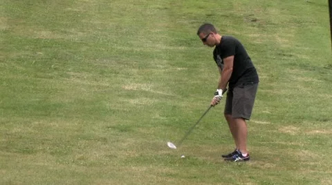 1440 Golfing 62 Stock Footage 11344108