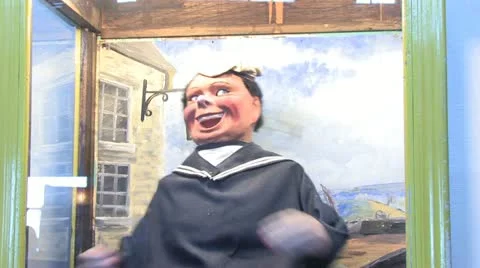 1440 Laughing Sailor Stock Footage 11357223