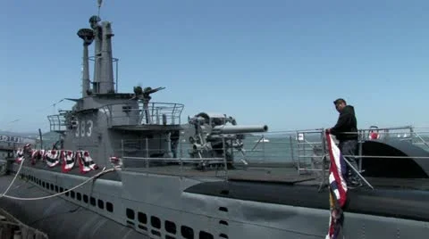 1440 Old Submarine 스톡 동영상 11357361