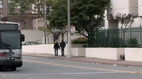 1440 Segways in SF Video stock 11344394