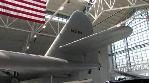 1440 Spruce Goose Tail Video stock 12666636