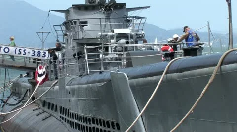 1440 Submarine 3 Stock Footage 11359192